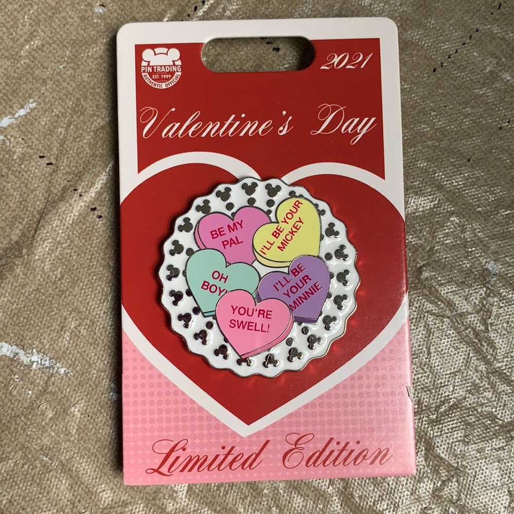 Disney Parks Valentines Day 2021 Pin LE 5000